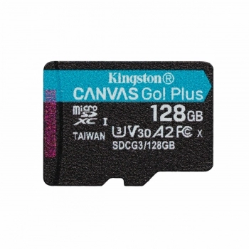 Tarjeta de Memoria Micro SD con Adaptador Kingston SDCG3/128GBSP 128GB