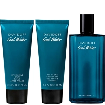 Set Cool Water 125ml + Shower Gel 75ml + After Shave 75ml