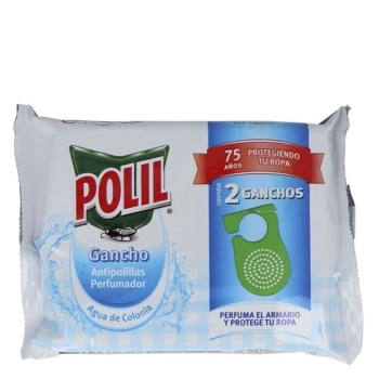 Gancho Antipolillas Perfumador Agua de Colonia