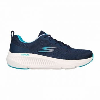 Zapatillas de Running para Adultos Skechers Go Run Elevate Double Time Azul oscu Zapatillas de Running para Adultos Skechers Go Run Elevate Double Time Azul oscu