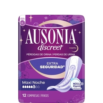 Ausonia Discreet Plus Maxi Noche
