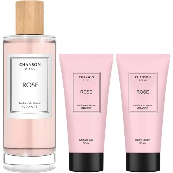 Set Les Eaux du Monde Rose 100ml + Shower gel 50ml + Bodylotion 50ml