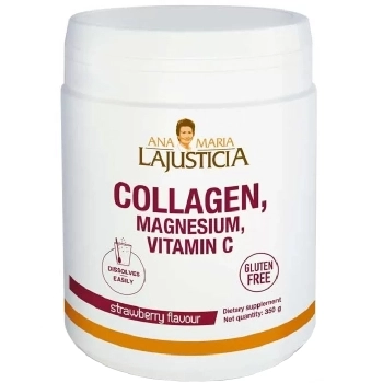 Colageno + Magnesio + Vitamina C Sabor Fresa