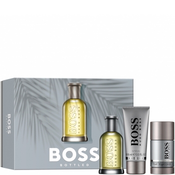 Set Boss Bottled 100ml + Shower Gel 100ml + Deodorant Stick 75ml