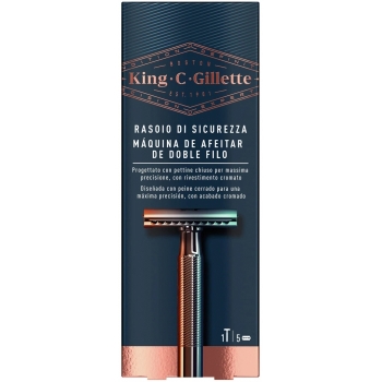 King · C Maquina de Afeitar Doble Filo