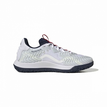 Zapatillas de Tenis para Hombre Adidas SoleMatch Control Blanco Zapatillas de Tenis para Hombre Adidas SoleMatch Control Blanco