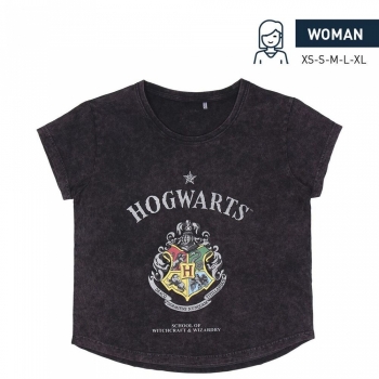 Camiseta de Manga Corta Mujer Harry Potter