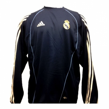 Sudadera sin Capucha Hombre Adidas Real Madrid CF Azul Fútbol Sudadera sin Capucha Hombre Adidas Real Madrid CF Azul Fútbol
