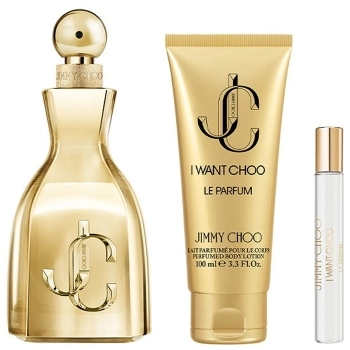 Set I Want Choo Le Parfum 100ml + Parfum 7.5ml + Body Lotion 100ml