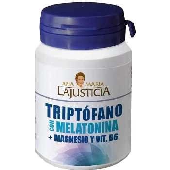 Triptófano con Melatonina + Magnesio y Vitamina B6