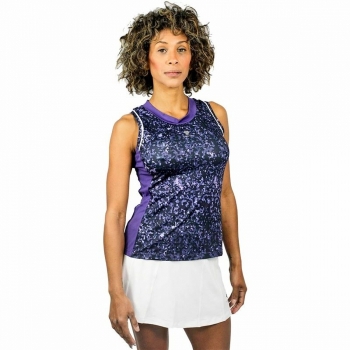 Camiseta de Tirantes Mujer Cartri Eshe Pádel Violeta Camiseta de Tirantes Mujer Cartri Eshe Pádel Violeta