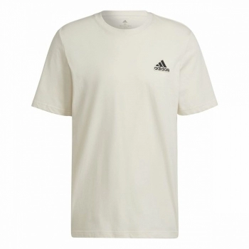 Camiseta de Manga Corta Hombre Adidas Essentials Feelcomfy Blanco