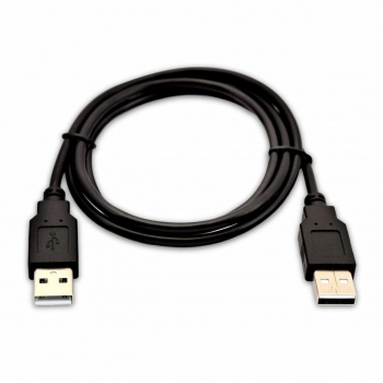 Cable USB V7 V7USB2AA-02M-1E      USB A Negro