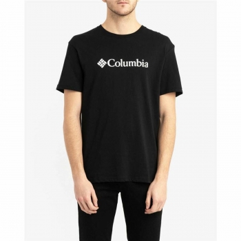 Camiseta de Manga Corta Hombre Columbia Negro Camiseta de Manga Corta Hombre Columbia Negro