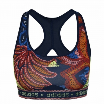 Sujetador Deportivo Adidas Farm Rio Azul marino Sujetador Deportivo Adidas Farm Rio Azul marino