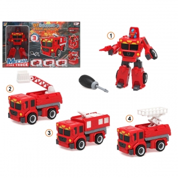 Transformers Rojo 3 Unidades