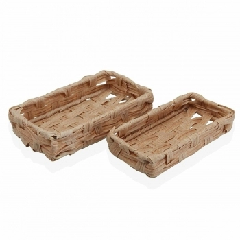 Juego de Cestas Versa Polietileno (11 x 4 x 20 cm) (2 pcs)