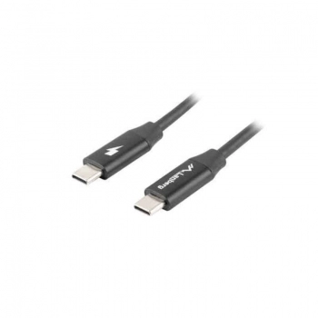 Cable USB C Lanberg CA-CMCM-40CU-0018-BK (1,8 m) Negro