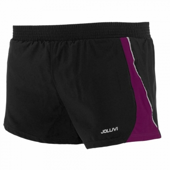 Pantalón Corto Deportivo Joluvi Meta Negro Pantalón Corto Deportivo Joluvi Meta Negro