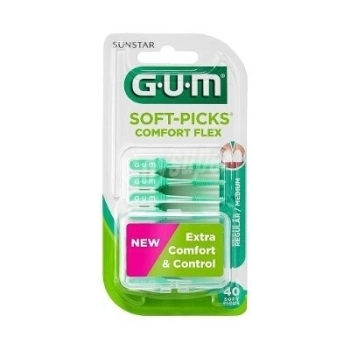 Soft picks comfort flex gum mint 40 u
