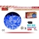 GUIRNALDA 240LEDS EXTERIOR LUZ COLOR AZUL 12M+2M