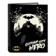 Carpeta de anillas Batman Hero Negro A4 (26.5 x 33 x 4 cm)