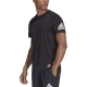 Camiseta Deportiva de Manga Corta Adidas Negro XL