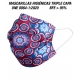 Mascarillas Higiénicas Colores Rojo/Azul 50 uds Mascarillas Higiénicas Colores Rojo/Azul 50 uds