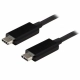 Cable USB C Startech USB31CC1M            Negro