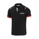 Polo de Manga Corta Sparco MARTINI-R L Negro