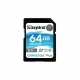 Tarjeta de Memoria SD Kingston SDG3/64GB            64GB