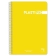 Cuaderno Pacsa Plastipac Amarillo 80 Hojas Din A4 (5 Unidades)