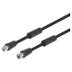 Cable de Antena TM Electron Negro 2,5 m