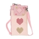 Monedero Glow Lab Hearts Funda para Móvil Rosa Monedero Glow Lab Hearts Funda para Móvil Rosa