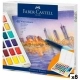 Set de Pinturas Acuarela Faber-Castell Creative Studio 8 Unidades 48 Acuarelas