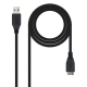 Cable USB 3.0 A a Micro USB B NANOCABLE 10.01.110-BK Negro Medida 2 m