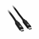Cable USB C V7 V7UCC-2M-BLK-1E      Negro
