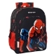 Mochila Escolar Spiderman Hero Negro (33 x 42 x 14 cm)