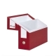Archivador rellenable Pardo Din A4 Granate Archivador rellenable Pardo Din A4 Granate