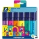 Set de Marcadores Fluorescentes Staedtler Textsurfer Classic Happy Line 10 Unida