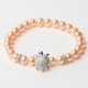 Pulsera Mujer Lancaster JLA-BR-TURTLE-1-PE Plateado Naranja Plata de ley 16 mm