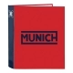 Carpeta de anillas Munich Supra Rojo A4 (40 mm)