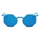 Gafas de Sol Unisex Italia Independent 0205-027-000 (47 mm) Azul (ø 47 mm)