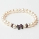 Pulsera Mujer Lancaster JLA-BR-FROG-5-WH Morado Blanco Plata de ley 16 mm