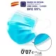 Pack Profesional 5000 uds Mascarillas Higienicas tres Capas BFE 95% Pack Profesional 5000 uds Mascarillas Higienicas tres Capas BFE 95%