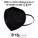 Pack 5000uds FFP2 6 Capas Color Negro Pack 5000uds FFP2 6 Capas Color Negro