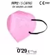 Pack 500uds FFP2 Rosa Claro Pack 500uds FFP2 Rosa Claro