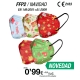 Pack 200 uds FFP2 Motivos Navideños Pack 200 uds FFP2 Motivos Navideños