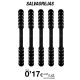Pack 20 uds Salva Orejas Negro Pack 20 uds Salva Orejas Negro