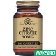 Zinc Citrato 30 mg - 100 Cápsulas vegetales Zinc Citrato 30 mg - 100 Cápsulas vegetales